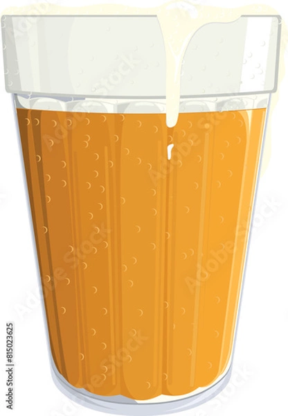 Obraz cerveja - copo americano