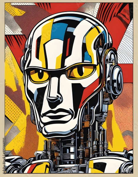 Fototapeta Humanoid poster