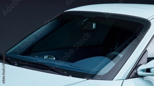 Obraz Windshield on a car