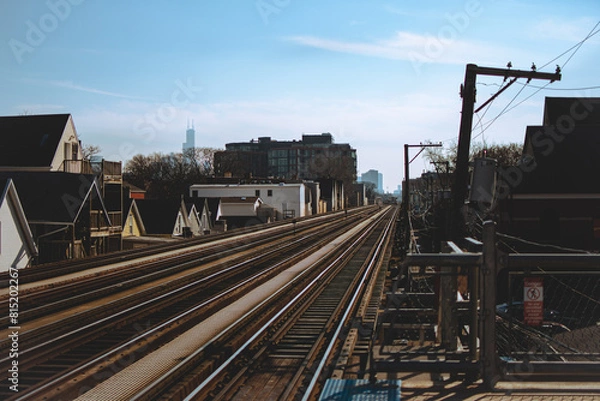 Obraz Train to the City