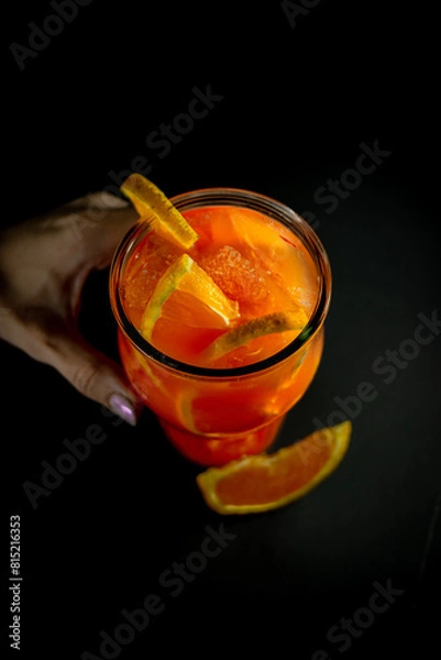 Obraz vaso con naranja