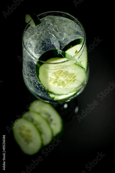 Obraz slice of cucumber