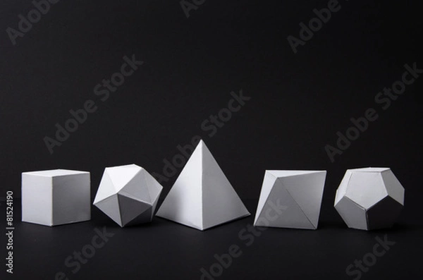 Obraz Platonische Körper