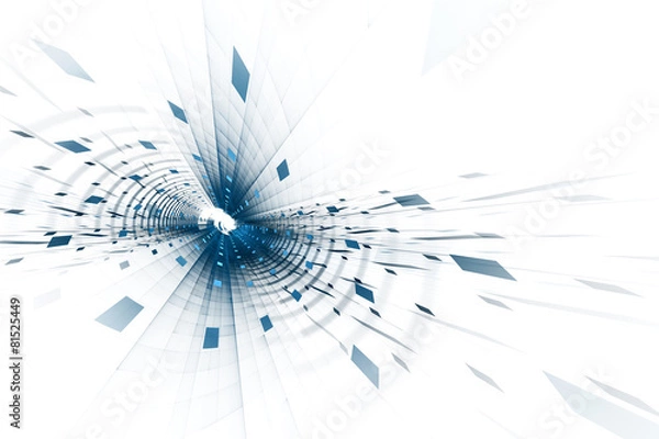 Fototapeta Blue abstract background