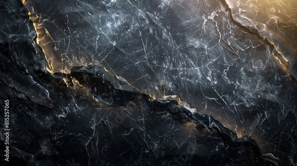 Fototapeta Black Marble Symphony