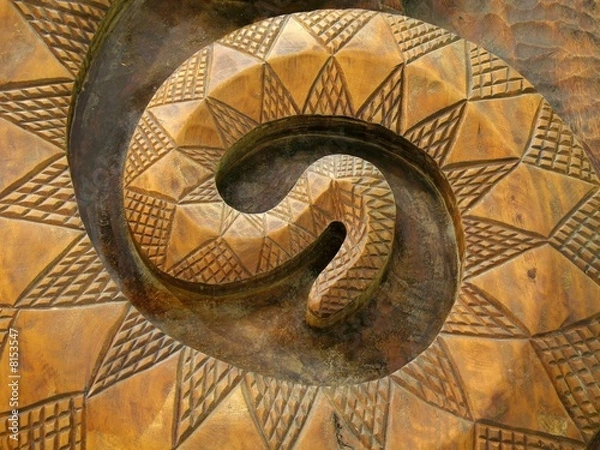 Obraz Wooden Snake
