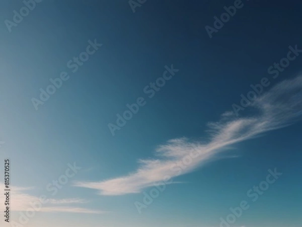 Obraz Natural scene of blue sky gradient color