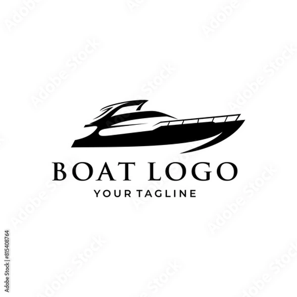 Obraz Boat Logo Design Vector Image