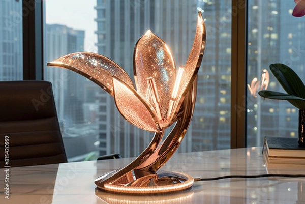 Obraz modern office table lamp