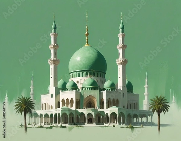 Obraz islamic mosque generate ai
