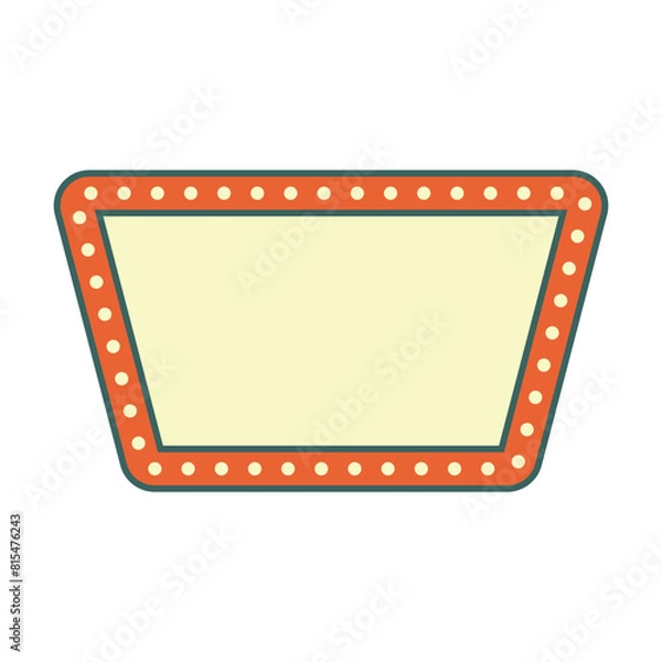 Obraz Retro Sign Element