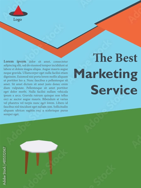 Obraz Marketing Design.eps, banner pattern