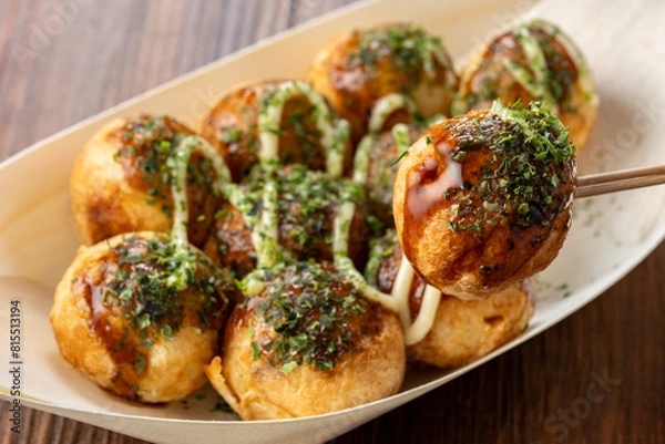 Fototapeta たこ焼き