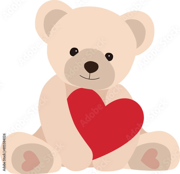 Obraz teddy bear cartoon