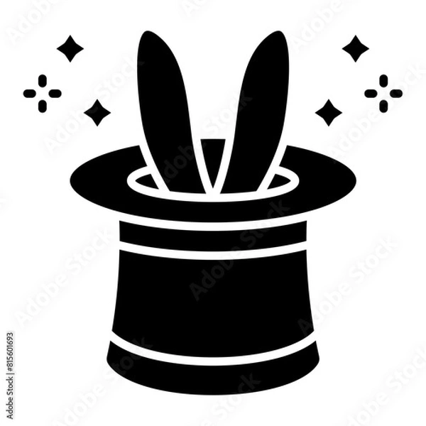 Obraz Magic hat Icon