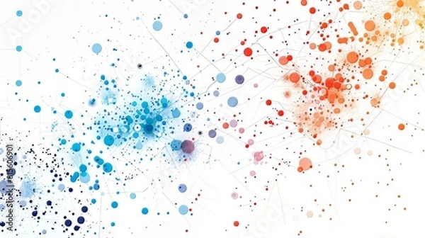 Fototapeta Scatter Plots