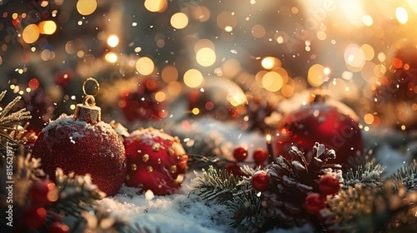 Fototapeta backdrop of holiday festivities and joyful gatherings, holiday backgrounds