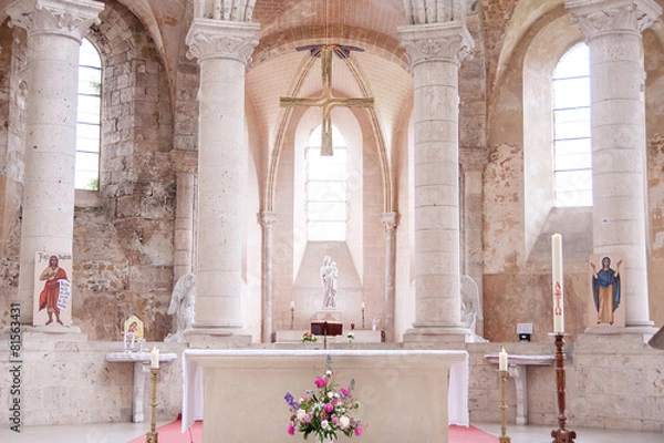 Obraz Décoration d'église