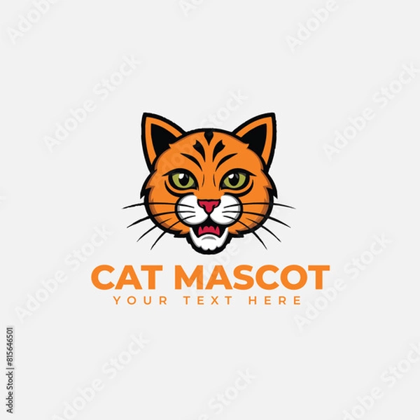 Obraz cat mascot