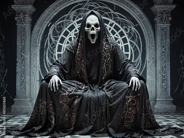 Obraz AI image generate angel of death