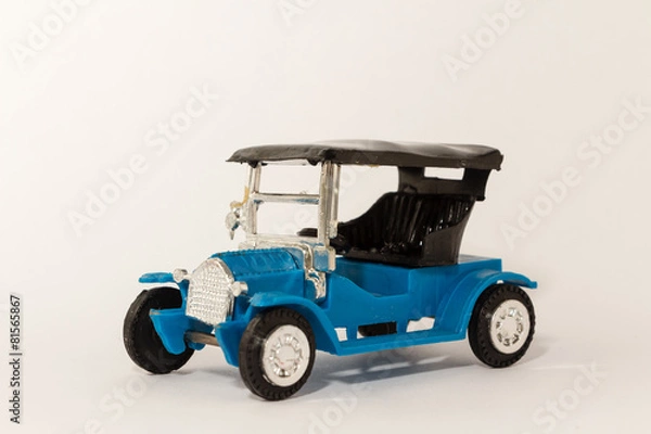 Fototapeta Toy retro car