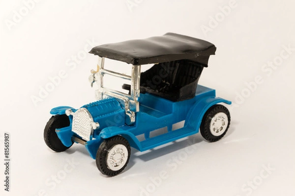Fototapeta Toy retro car