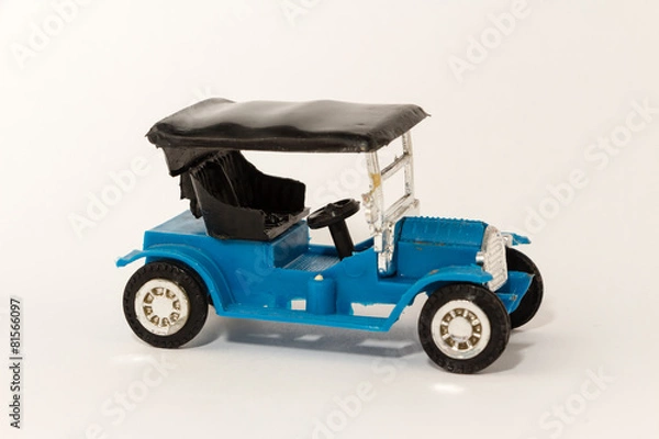 Fototapeta Toy retro car