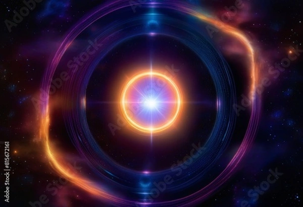 Fototapeta Enchanting the Eye with a Celestial Time Portal