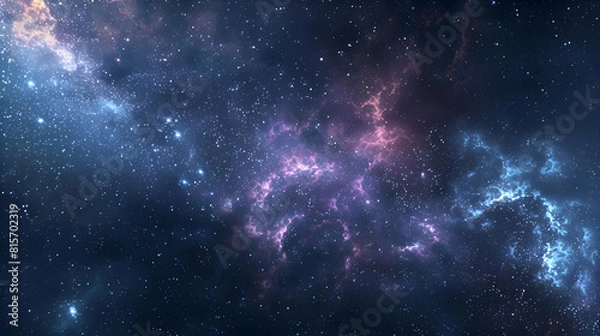 Fototapeta abstract Space galaxy milky way nebula background.generative ai