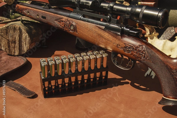 Fototapeta Equipment for hunting