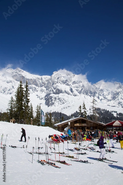 Obraz Skihütte am Hochkönig
