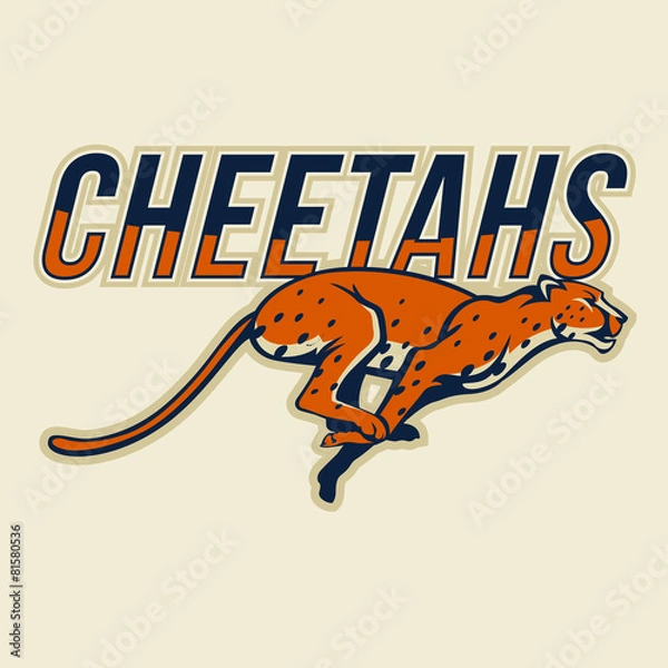 Obraz Bieganie geparda