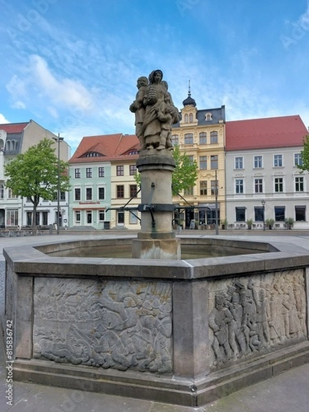 Obraz Marktbrunnen Cottbus