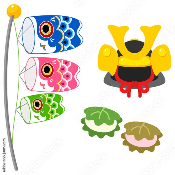 Fototapeta 5月　こどもの日