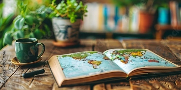 Fototapeta Exploring the World s Innovation Hubs A Travel Guidebook for the Curious and Inventive