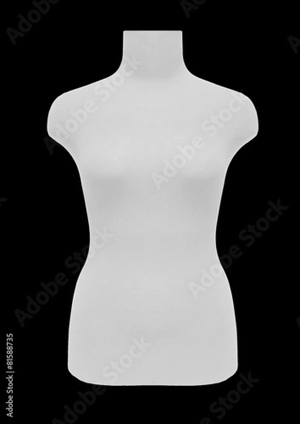 Fototapeta Изолированный Манекен Портной Шить Силуэт