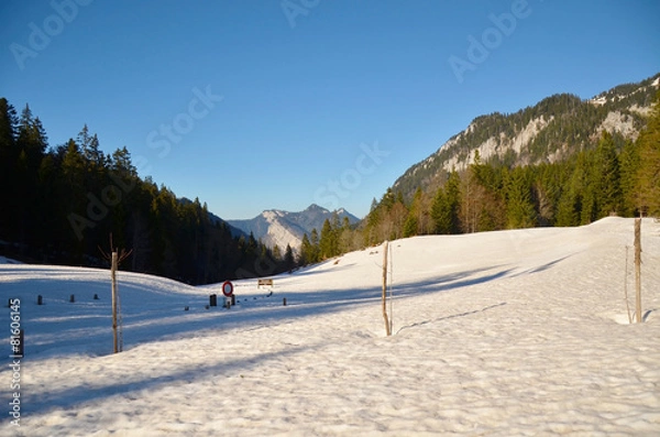 Obraz Col enneigé de la Charmette