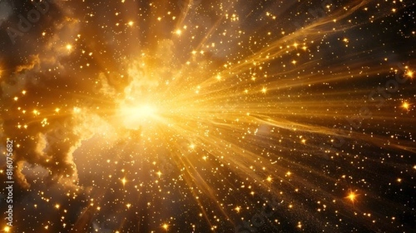 Obraz Close up of starry night sky