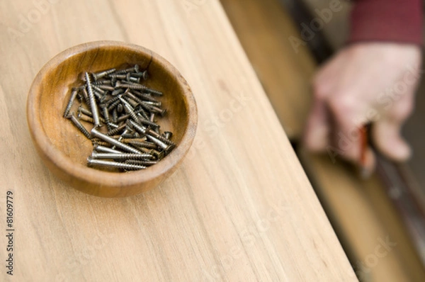 Obraz Schrauben Werkstatt