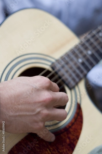 Obraz Gitarre spielen