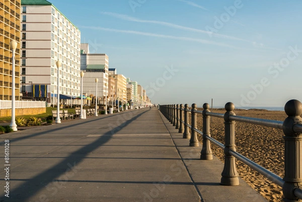 Obraz Wcześnie rano na Virginia Beach