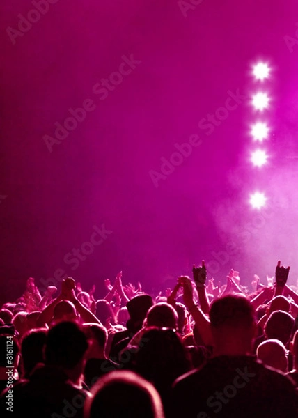 Obraz Gwiazdy na koncercie niebo