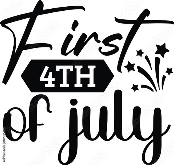 Obraz First 4th of July