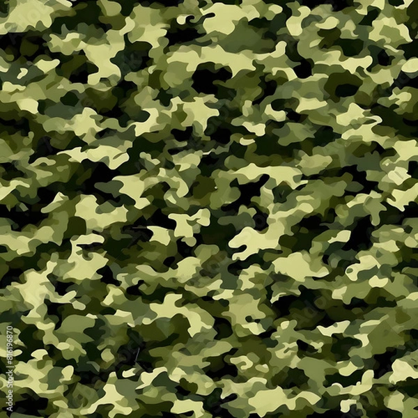Fototapeta 
camouflage dirty pattern modern fashion background, military uniform, army print