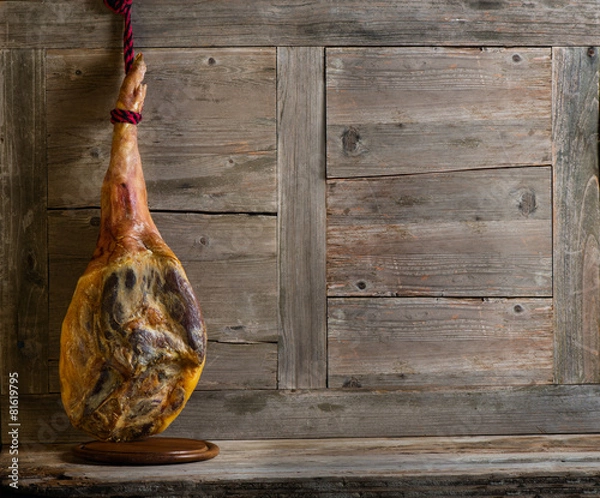 Obraz Cały Jamon Serrano