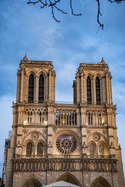 Obraz Notre Dame de Paris Cathedral