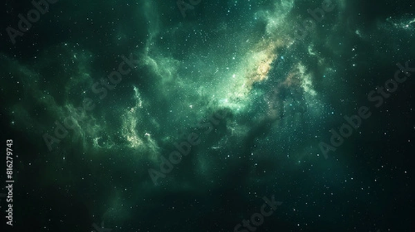 Fototapeta Starry Splendor Exploring the Cosmic Symphony of Star Fields and Nebulae, a Celestial Wonderland Awaits