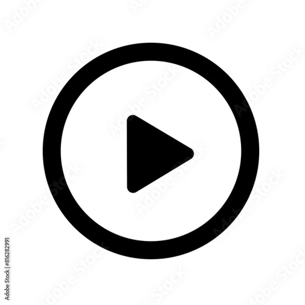 Obraz play button icon