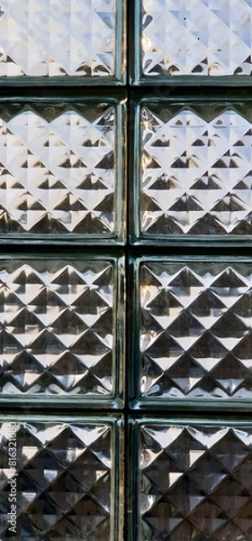 Obraz background glass box geometry triangle, square crystal