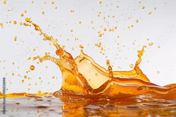 Obraz Dynamic Orange Splash